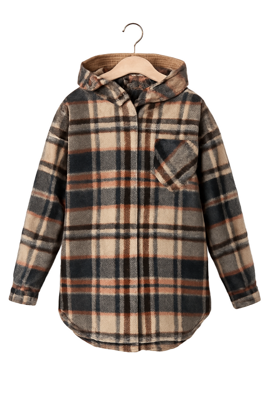 Fireside Women's Hooded Winter Flannel